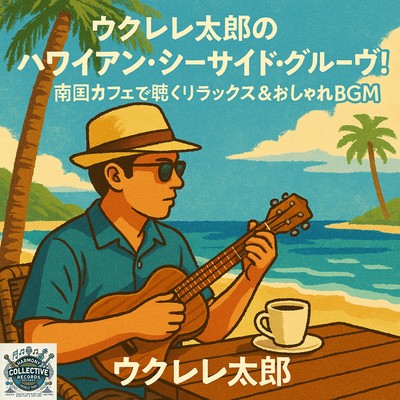 Ukulele Taro's Hawaiian Seaside Groove! Relaxing & Stylish BGM to Listen to in a Tropical Cafe
