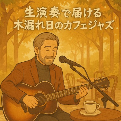 Live Café Jazz Under Autumn Sunlight