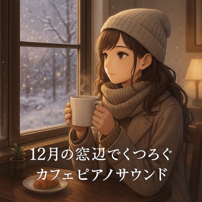 December Cafe Piano - Relaxing by the Window Light