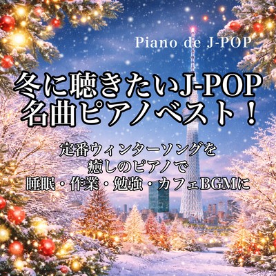 Winter J -POP Piano Best - Healing Piano Covers of Classic Winter Songs Piano de J-POP for Sleep, Work, Study & Café BGM