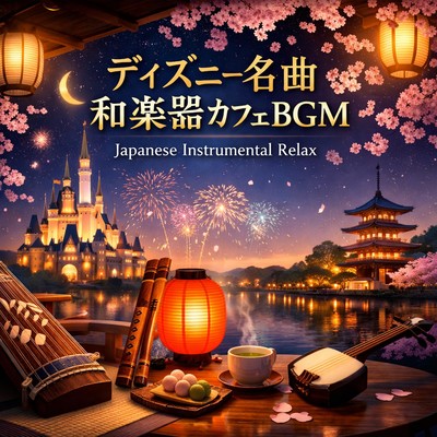 Disney Melodies Japanese Wagakki Instrumental Relax