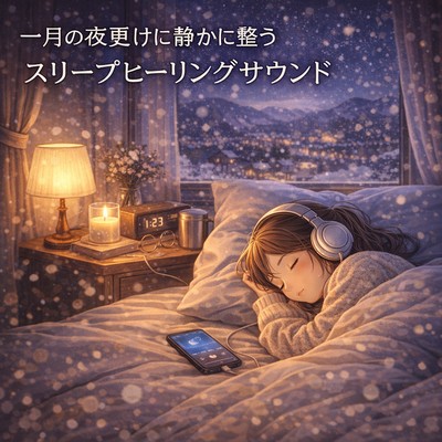 Sleep Healing Sound Gently Settling into January Late Nights