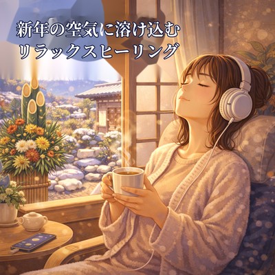 Relaxing Healing Blending into the New Year Atmosphere