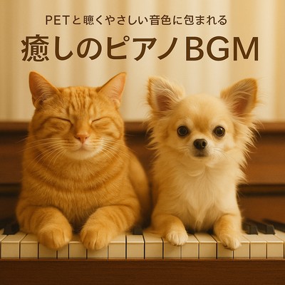Relaxing Piano BGM Enveloped in Gentle Tones to Listen to with Your Pet