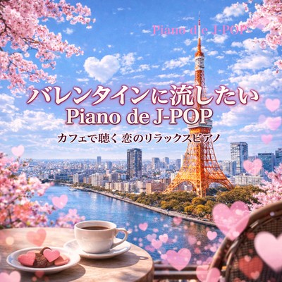 Piano de J -POP for Valentine Relaxing Love Songs for Café Time - Piano Cover Collection