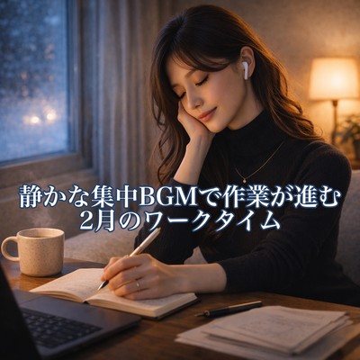 February Work-Time Focus BGM for Quiet Productivity