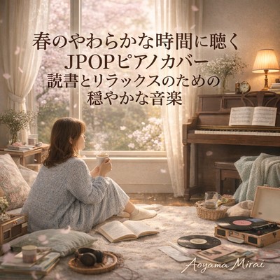Relaxing JPOP Piano Covers to Listen to in the Soft Spring Time - Calm Music for Reading and Relaxation