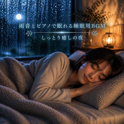 Rain and Piano Sleep Music for Calm Night