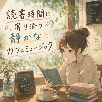 Quiet Cafe Music for Reading Time