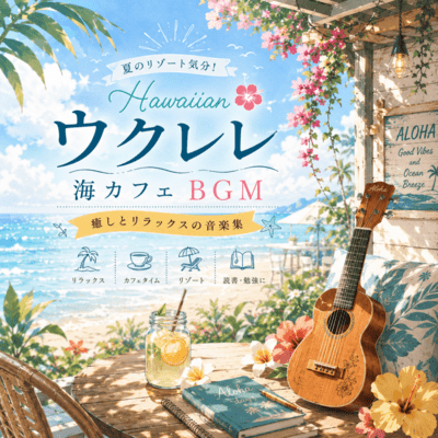 Feels like a summer resort! Hawaiian Ukulele Sea Cafe BGM - Healing and relaxing music collection (2026 Remaster)