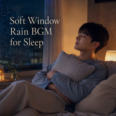 Soft Window Rain BGM for Sleep