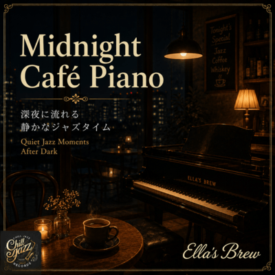 Midnight Café Piano - Quiet Jazz Moments After Dark
