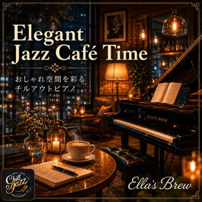Elegant Jazz Café Time - Chillout Piano for Stylish Spaces