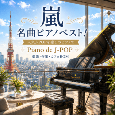 Best Arashi Songs on Piano! Relax with Popular J-POP in Piano de J-POP. Perfect for Study, Work and Cafe BGM