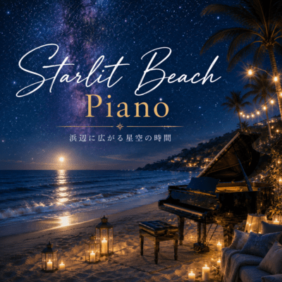 Starlit Beach Piano - Moments Beneath a Starry Shore
