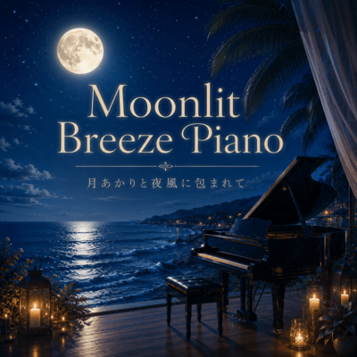 Moonlit Breeze Piano - Wrapped in Moonlight and Night Breeze