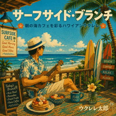 Surfside Brunch Hawaiian Ukulele for a Seaside Morning Café