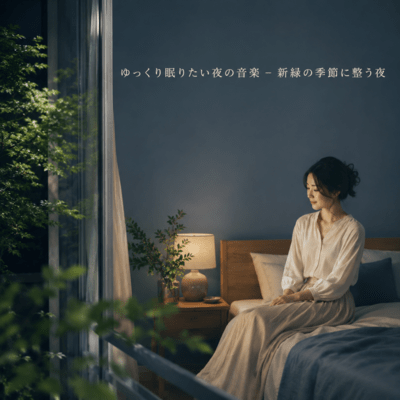 Music for Slow Restful Sleep - A Fresh Green Season Night