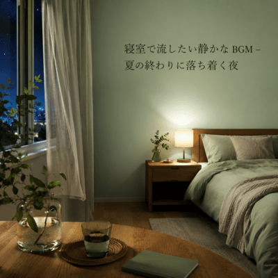 Quiet Bedroom Music - A Calm Late Summer Night