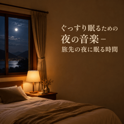 Night Music for Restful Sleep - Bedtime While Traveling