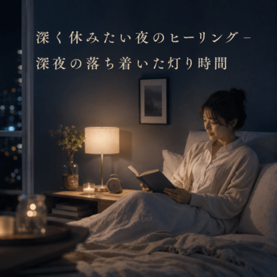 Healing Music for Deep Rest - A Calm Late Night Glow