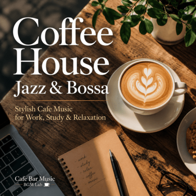 Coffee House Jazz & Bossa - Sophisticated Cafe Music for Work, Study and Relaxation