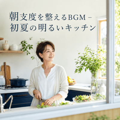 Music for Morning Preparation - A Bright Early Summer Kitchen