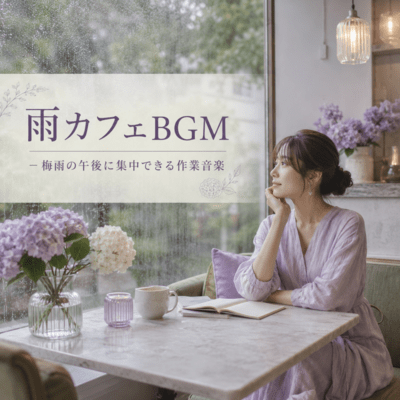 Rainy Cafe Music - Work Music for a Rainy Season Afternoon