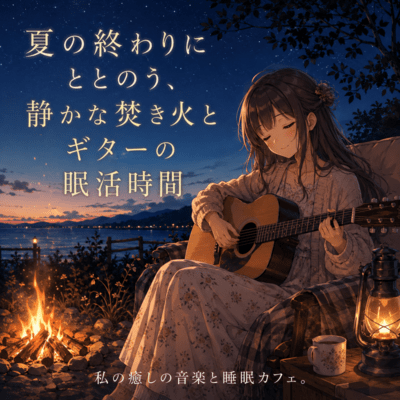End of Summer Campfire Guitar - Calm Sleep Time