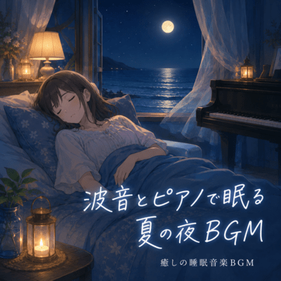 Ocean Wave Piano Music for Summer Sleep