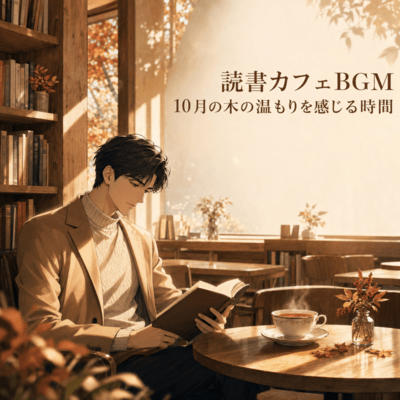 Reading Cafe Music for Cozy October Time