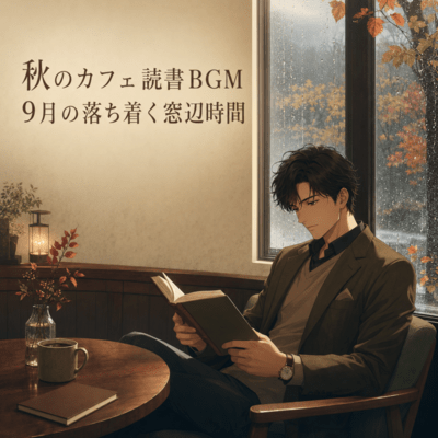Autumn Cafe Reading Music by Windows