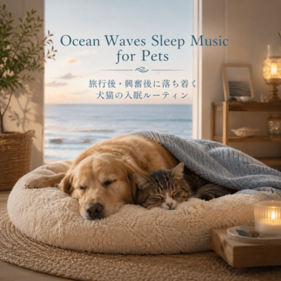 Ocean Waves Sleep Music for Pets - Deep Sleep Seaside Ambience
