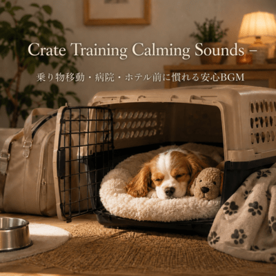 Crate Training Calming Sounds - Safe Space Comfort Music