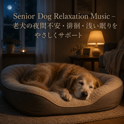 Senior Dog Relaxation Music - Gentle Comfort for Aging Dogs