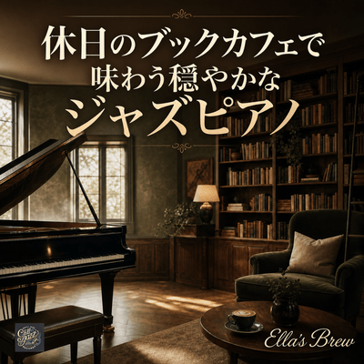 Gentle Jazz Piano for a Relaxing Day at the Book Cafe