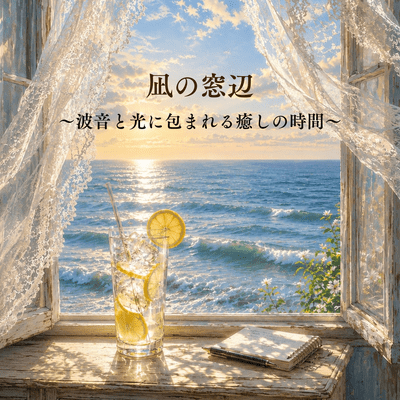 By the Calm Sea Window -Healing Moments Wrapped in Waves and Light-