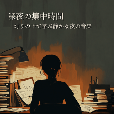 Midnight Focus Session Quiet Night Music for Studying by Lamplight