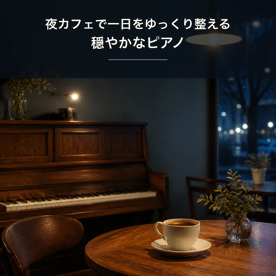 Gentle Night Cafe Piano to Unwind the Day