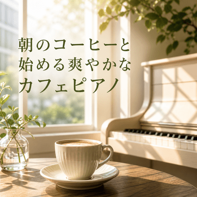 Fresh Cafe Piano to Start the Morning with Coffee