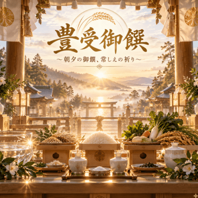 Toyouke's Sacred Meal: Eternal Prayer of Morning and Evening