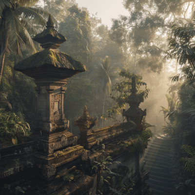 Daily Offerings in Ubud