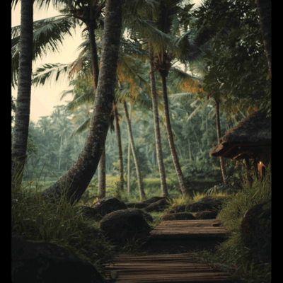 Quiet Steps in Ubud