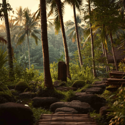 Afternoon Light in Ubud