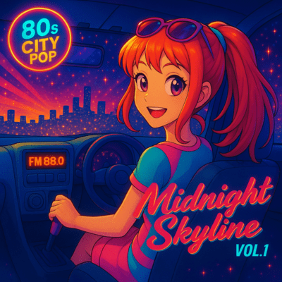80s City Pop Midnight Skyline Vol.1