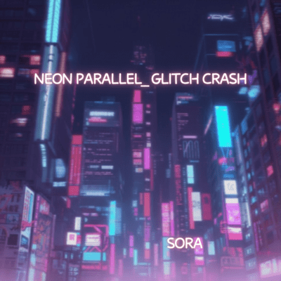 NEON PARALLEL_ GLITCH CRASH