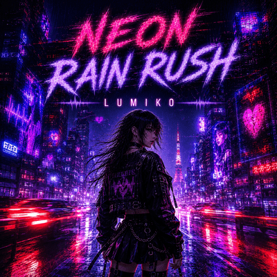 Neon Rain Rush