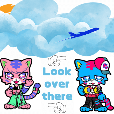 Look over there