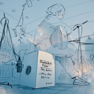 Thunderbolt from the blue (Coffee Shop Edition)