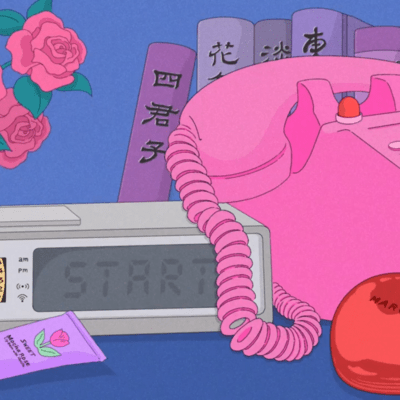 Dancing in the spring breeze